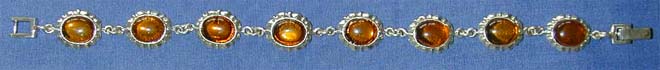 Amber Sterling silver bracelets wholesale.