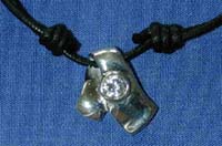 925 Sterling silver cz necklaces wholesale.