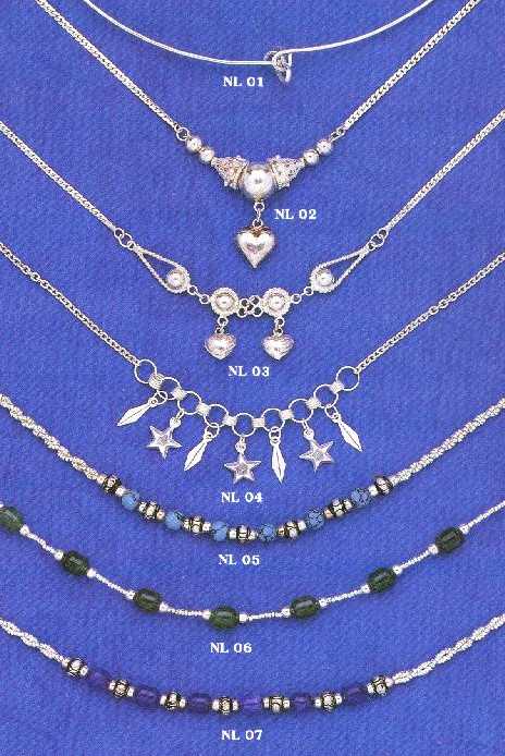 Sterling silver jewelry - silver necklaces 1-7.jpg (55450 bytes)