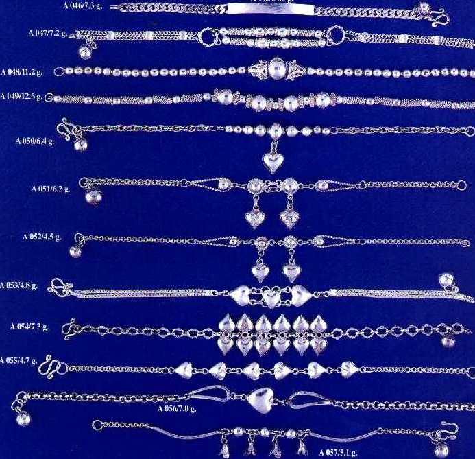Sterling silver jewelry wholesale - silverbracelets109b.jpg (72476 bytes)